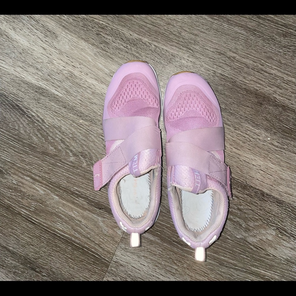 Light pink TIEM spin shoes